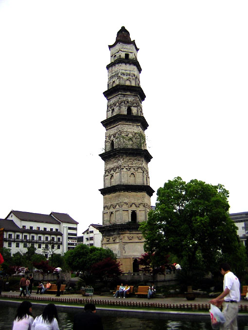 Stara wieża w Shaoxing - zdjęcia z Chin
