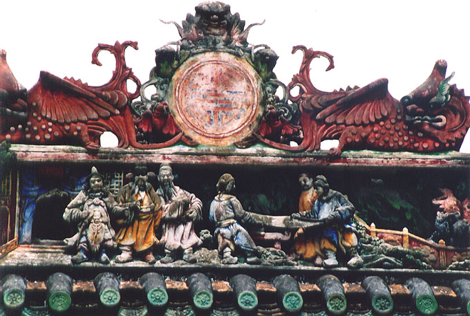 Dach - szczegóły - zdjęcia z Chin