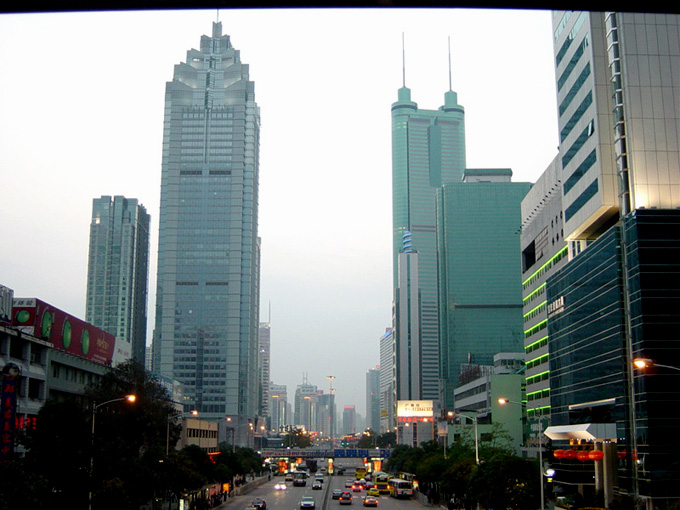 DiWang i Financial Center - zdjęcia z Chin