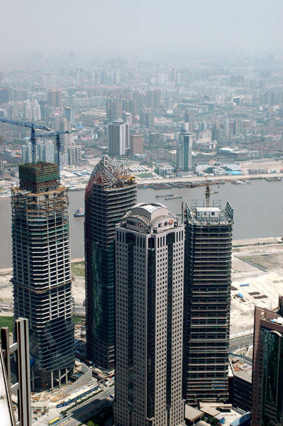 Szanghaj, drapacze chmur - Pudong - zdjęcia z Chin