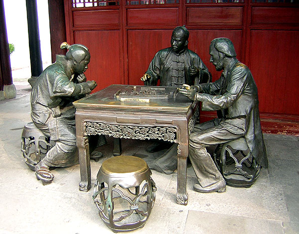 MahJong w Ningbo - zdjęcia z Chin