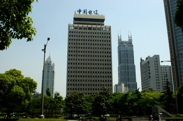 Plac Ludowy - China Telecom - zdjęcia z Chin