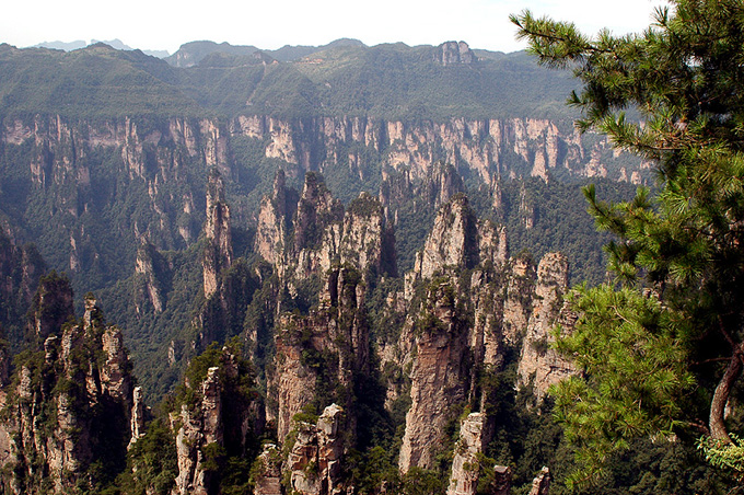 Krajobraz ZhangJiaJie - zdjęcia z Chin