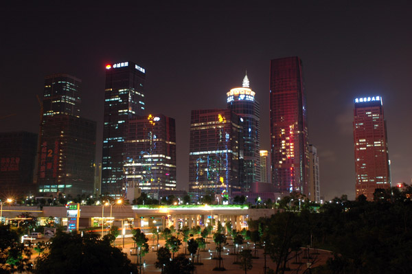Shenzhen - dystrykt biznesowy - zdjęcia z Chin
