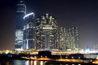 Hong Kong - noc w Kowloon