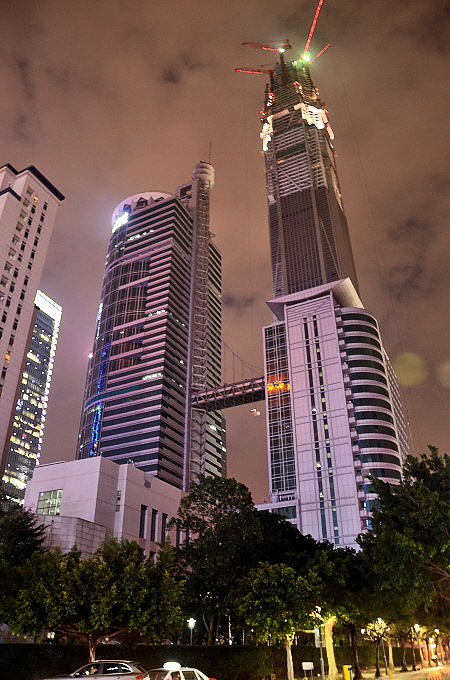 Najwyższy w Shenzhen, w budowie - zdjęcia z Chin