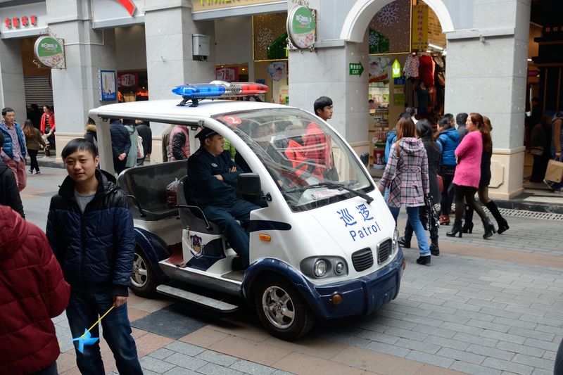Meleksowy patrol - zdjęcia z Chin