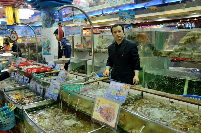 Hongxing Seafood - restauracja - zdjęcia z Chin