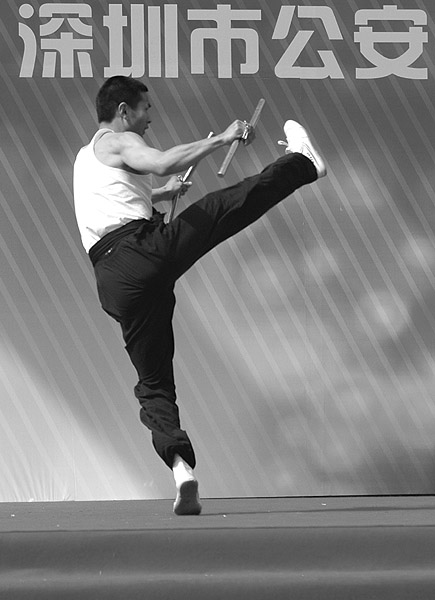 Wu Shu master - zdjęcia z Chin