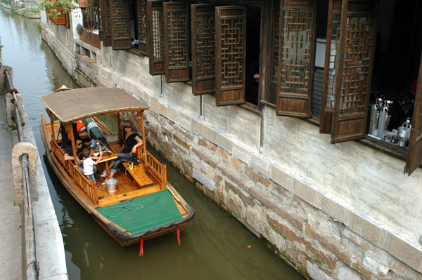 Gondola z ZhouZhuang - zdjęcia z Chin